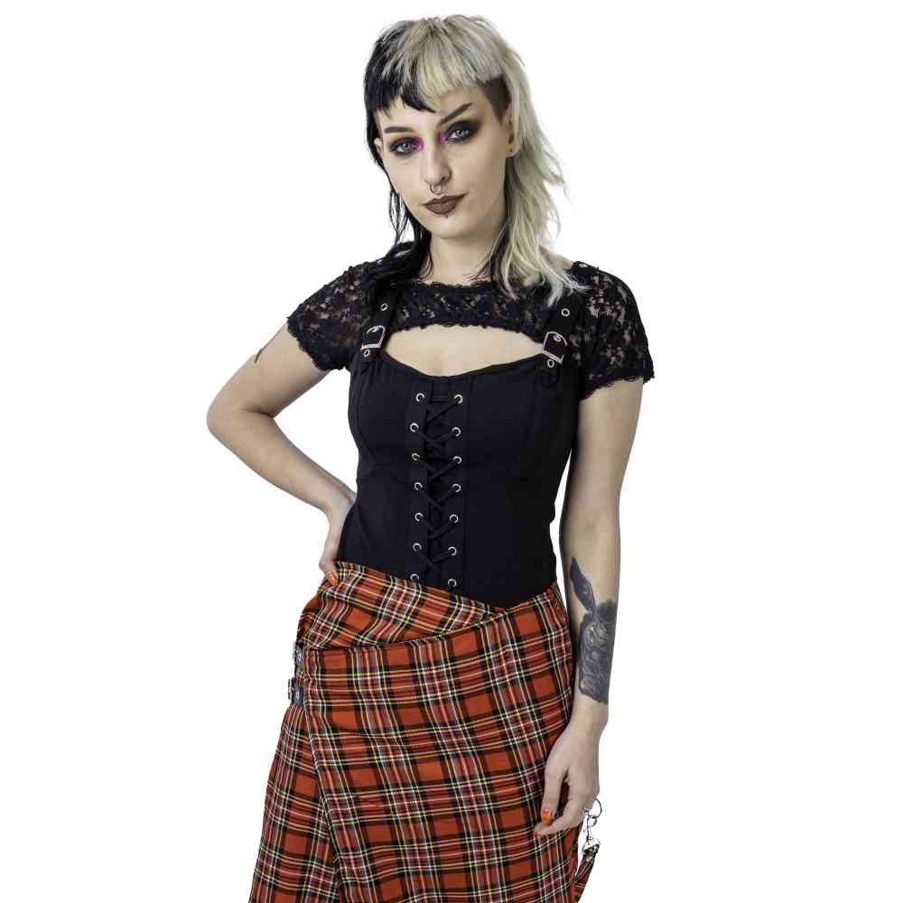 Vixxsin - MORAL Top - Black